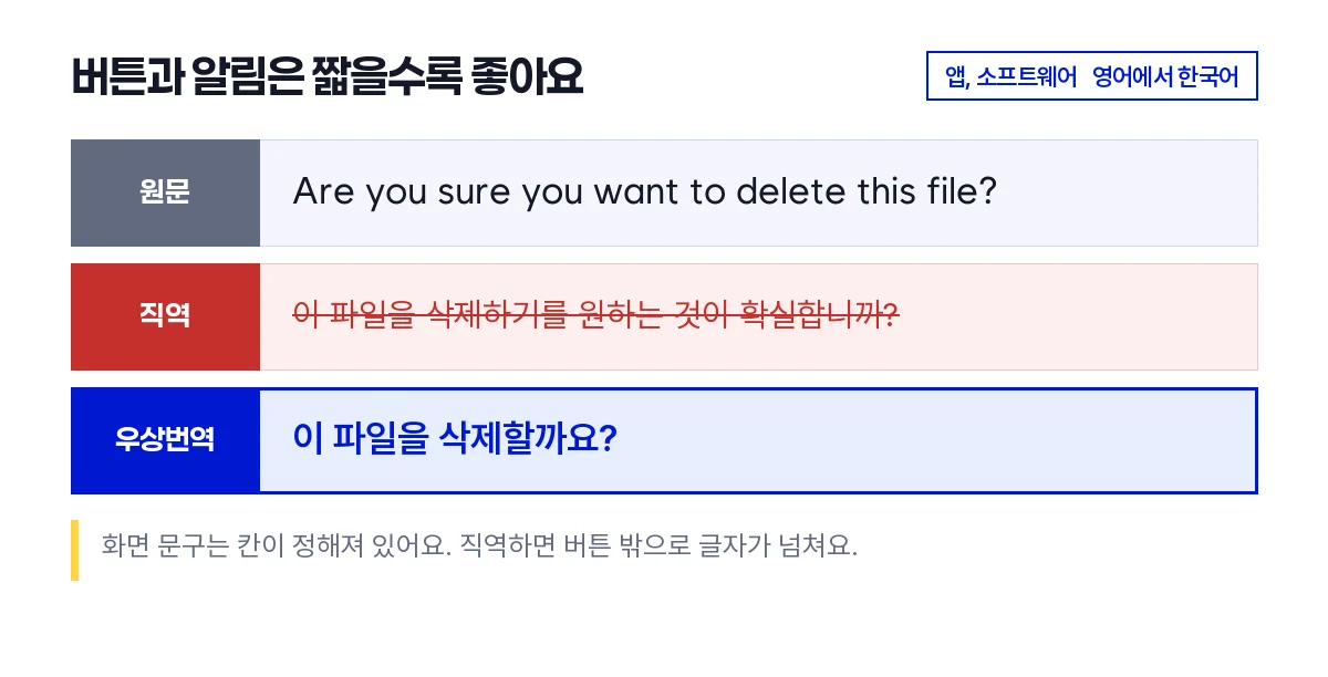 번역 예시 앱화면